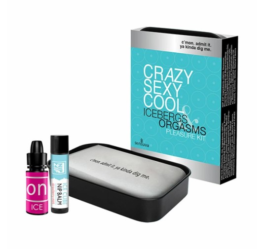 Olejek i balsam stymulujący - Sensuva Crazy Sexy Pleasure Kit